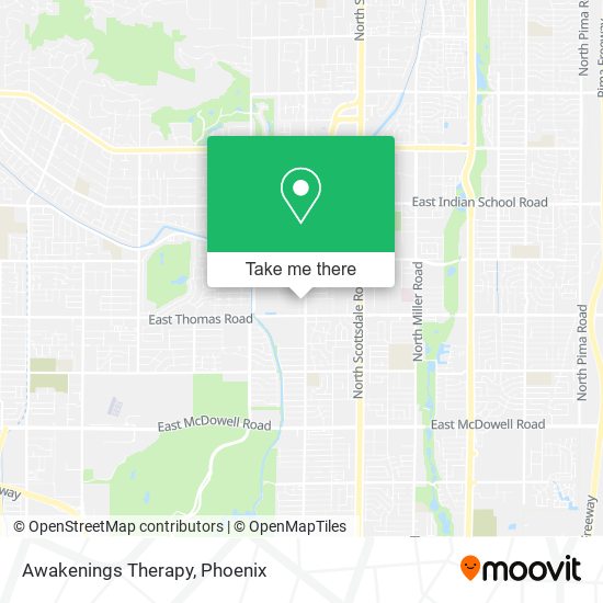 Awakenings Therapy map