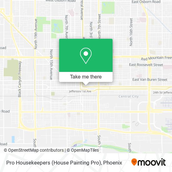 Pro Housekeepers (House Painting Pro) map