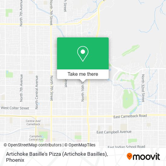 Mapa de Artichoke Basille's Pizza (Artichoke Basilles)