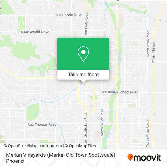 Merkin Vineyards (Merkin Old Town Scottsdale) map