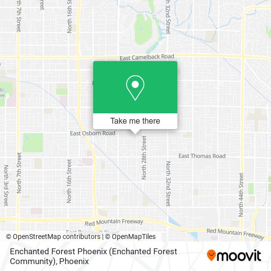 Mapa de Enchanted Forest Phoenix (Enchanted Forest Community)