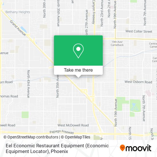 Mapa de Eel Economic Restaurant Equipment (Economic Equipment Locator)