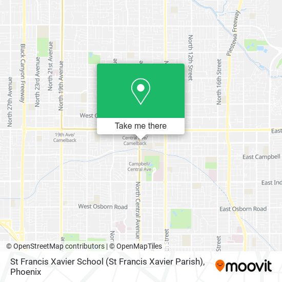 Mapa de St Francis Xavier School