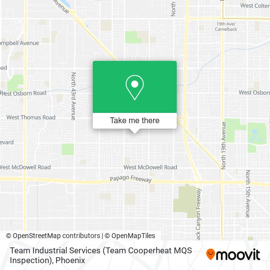 Mapa de Team Industrial Services (Team Cooperheat MQS Inspection)