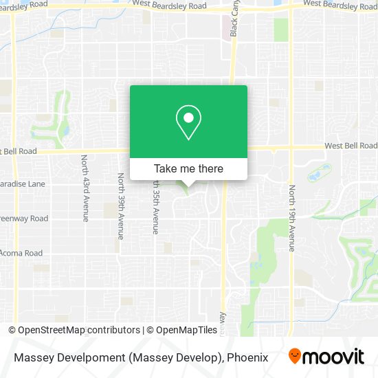 Massey Develpoment (Massey Develop) map