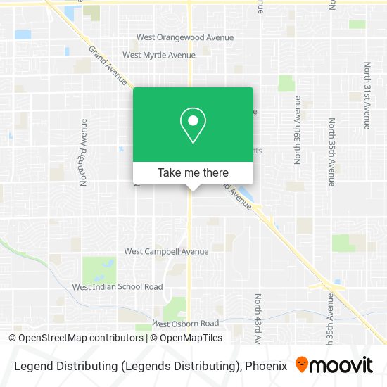 Legend Distributing (Legends Distributing) map