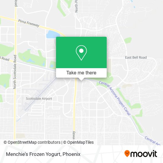 Menchie's Frozen Yogurt map