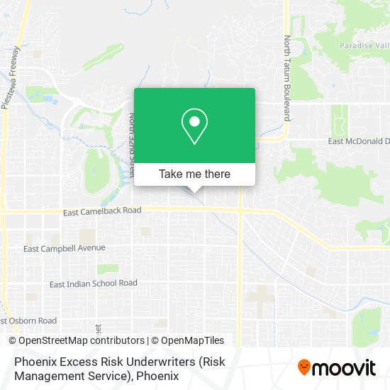 Mapa de Phoenix Excess Risk Underwriters (Risk Management Service)
