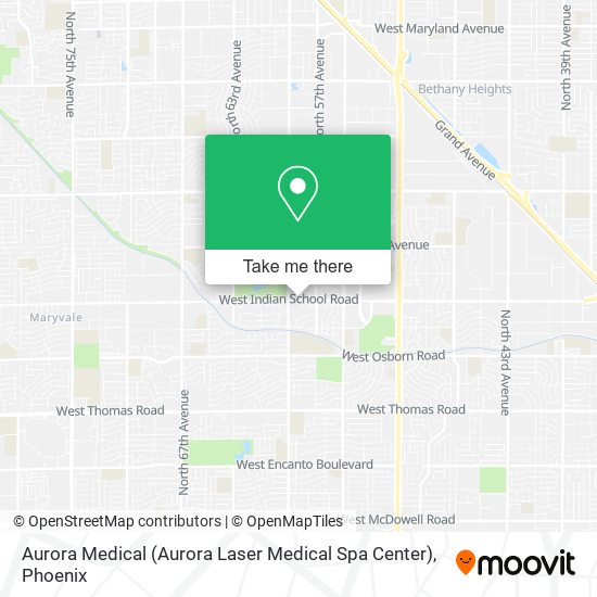 Mapa de Aurora Medical (Aurora Laser Medical Spa Center)