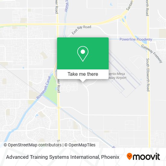 Advanced Training Systems International map