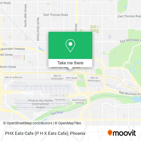 PHX Eats Cafe (P H X Eats Cafe) map