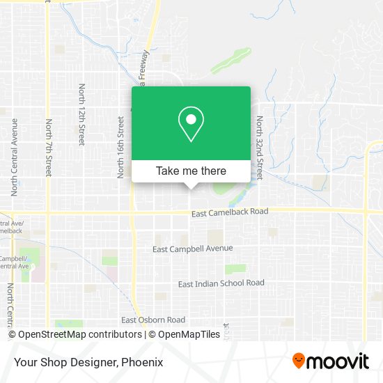 Mapa de Your Shop Designer
