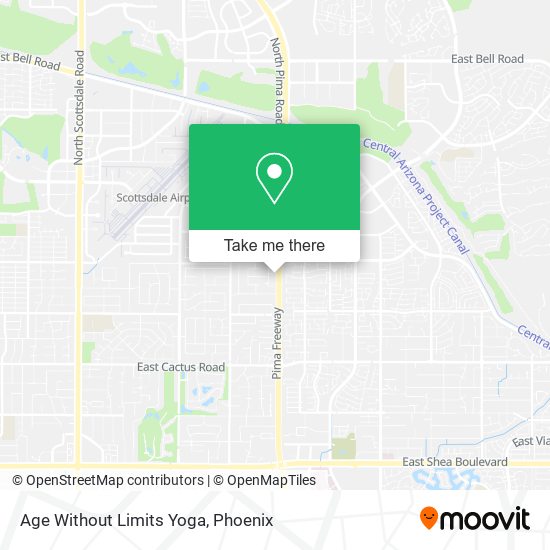 Age Without Limits Yoga map