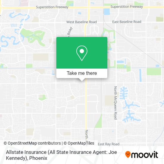 Allstate Insurance (All State Insurance Agent: Joe Kennedy) map