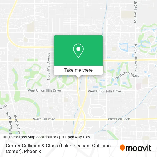 Gerber Collision & Glass (Lake Pleasant Collision Center) map