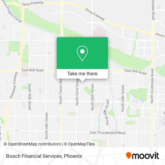 Bosch Financial Services map