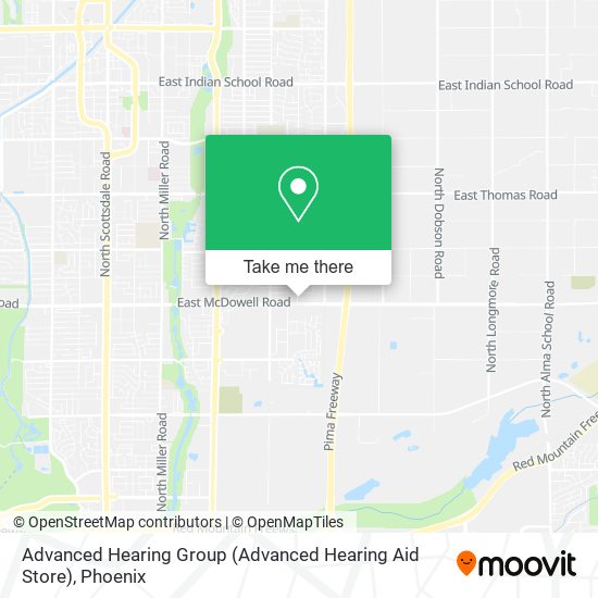 Advanced Hearing Group (Advanced Hearing Aid Store) map