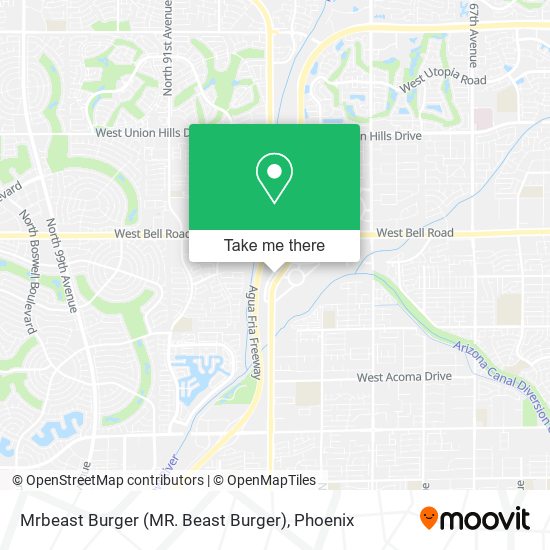 Mapa de Mrbeast Burger (MR. Beast Burger)