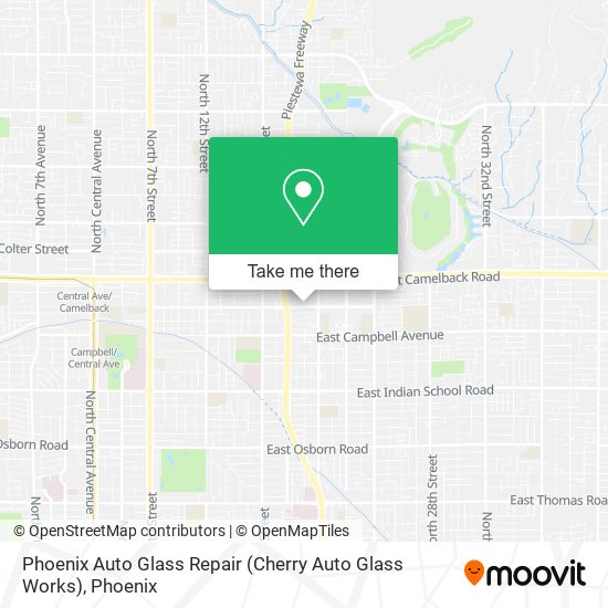 Mapa de Phoenix Auto Glass Repair (Cherry Auto Glass Works)