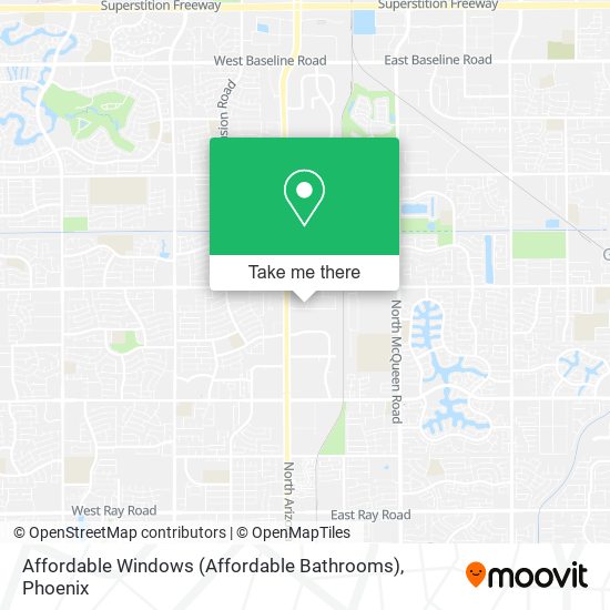 Affordable Windows (Affordable Bathrooms) map