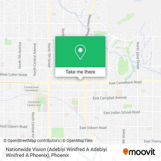 Nationwide Vision (Adebiyi Winifred A Adebiyi Winifred A Phoenix) map