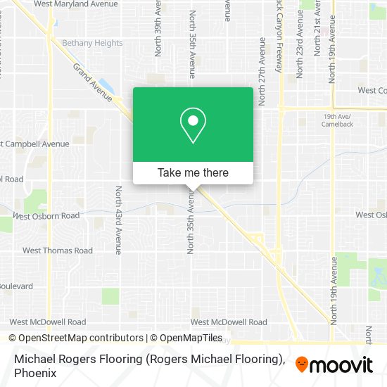 Mapa de Michael Rogers Flooring