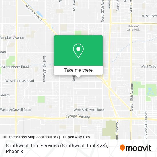 Mapa de Southwest Tool Services (Southwest Tool SVS)