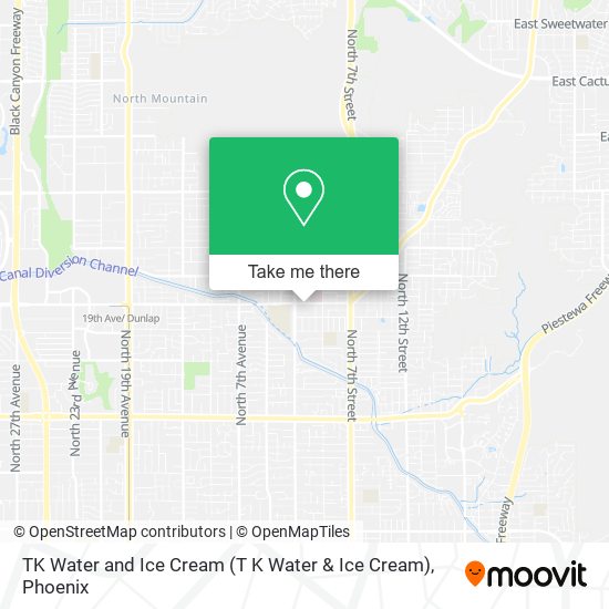Mapa de TK Water and Ice Cream (T K Water & Ice Cream)