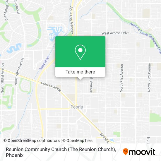 Reunion Community Church (The Reunion Church) map