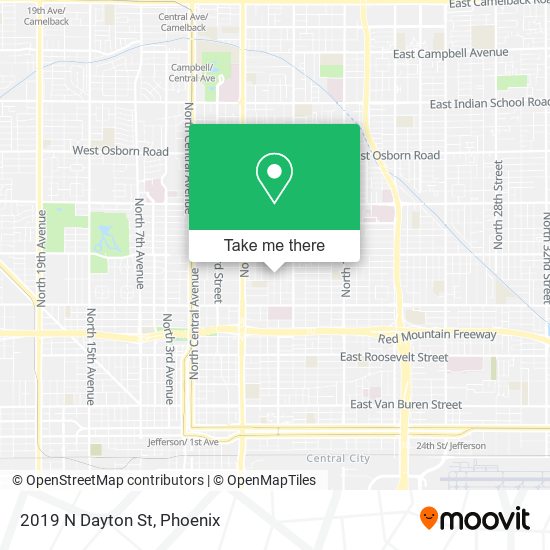 2019 N Dayton St map