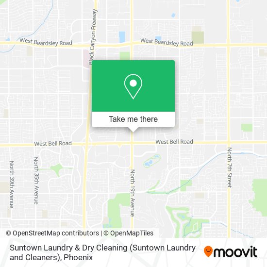 Suntown Laundry & Dry Cleaning (Suntown Laundry and Cleaners) map