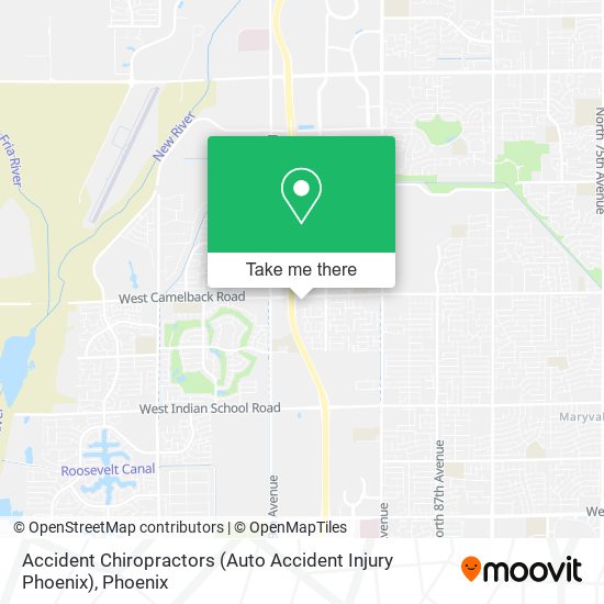 Accident Chiropractors (Auto Accident Injury Phoenix) map