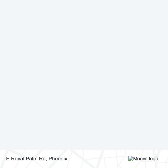 Mapa de E Royal Palm Rd