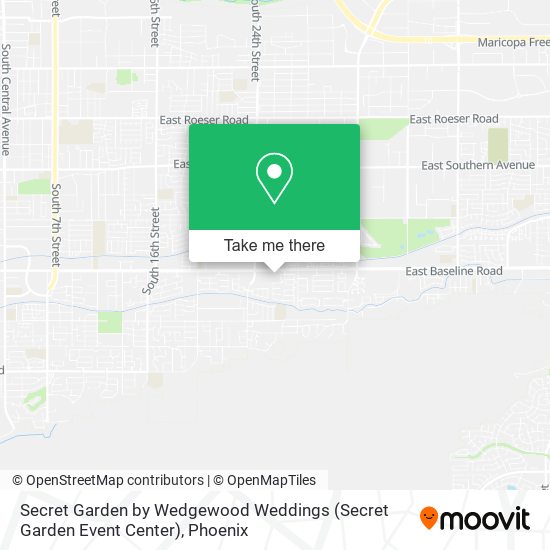 Secret Garden by Wedgewood Weddings (Secret Garden Event Center) map