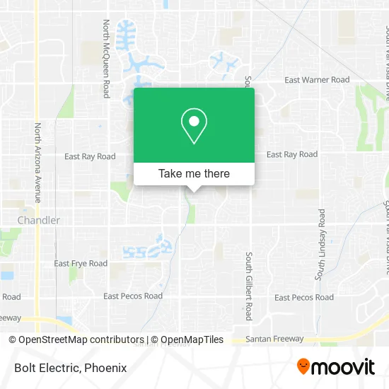 Bolt Electric map