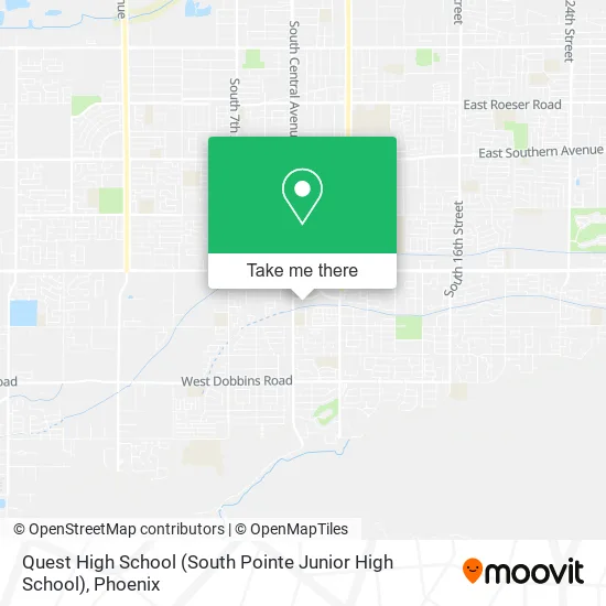 Quest High School (South Pointe Junior High School) map