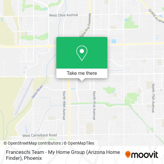 Mapa de Franceschi Team - My Home Group (Arizona Home Finder)
