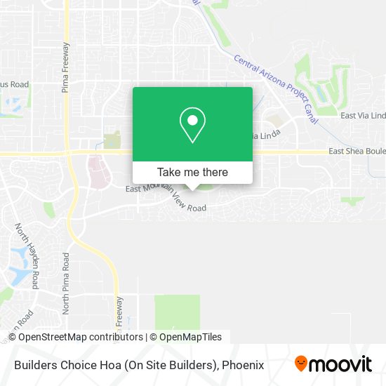 Builders Choice Hoa (On Site Builders) map