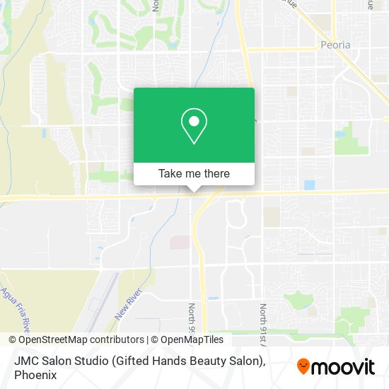 JMC Salon Studio (Gifted Hands Beauty Salon) map