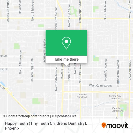 Happy Teeth (Tiny Teeth Children's Dentistry) map