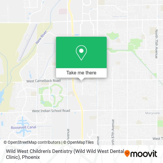 Mapa de Wild West Children's Dentistry (Wild Wild West Dental Clinic)