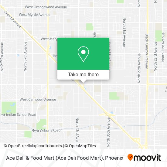 Ace Deli & Food Mart map