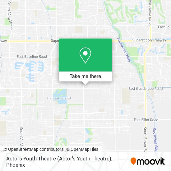 Mapa de Actors Youth Theatre (Actor's Youth Theatre)