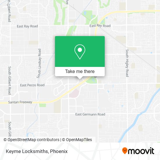 Keyme Locksmiths map