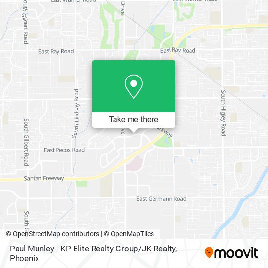 Paul Munley - KP Elite Realty Group / JK Realty map