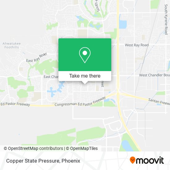 Copper State Pressure map