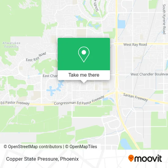 Copper State Pressure map