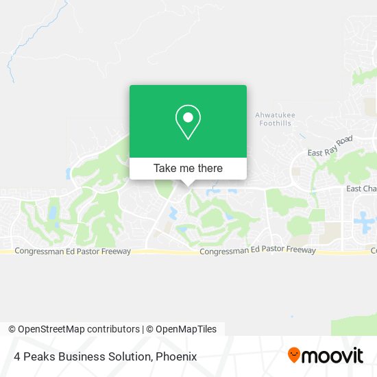 4 Peaks Business Solution map