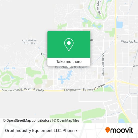 Orbit Industry Equipment LLC map