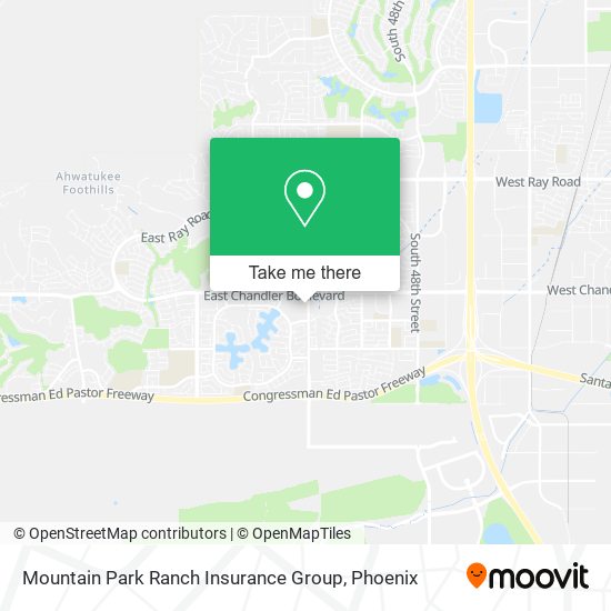 Mountain Park Ranch Insurance Group map